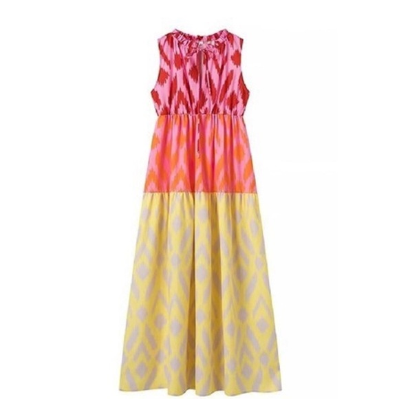 Abstract Colorful Dress - Picture 2 of 4